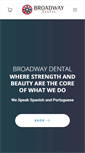 Mobile Screenshot of broadwaydentallab.com